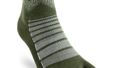 outdoor midweight mini-crew wool, hiking socks test, merino five-toe sock review, outdoortrend, blister free hiking, injinji experience, trekking gear review, merino wool socks, backpacking essentials