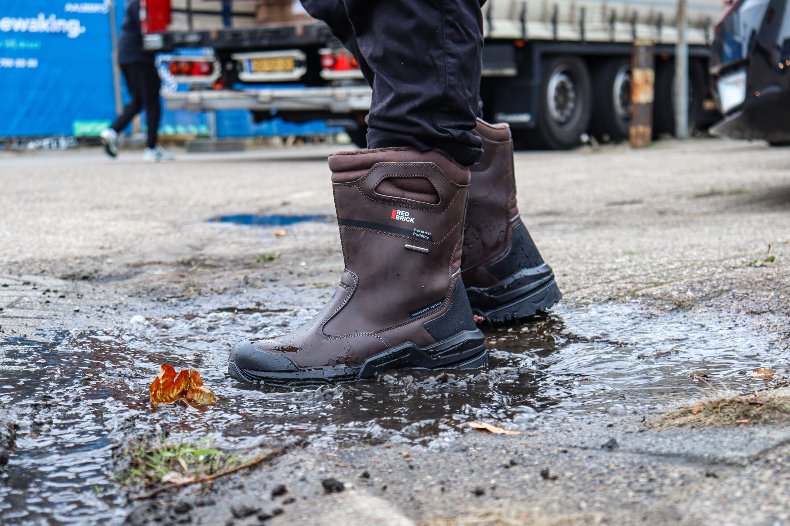 Redbrick Boots met HeelGuard System en Form-Fit Padding,