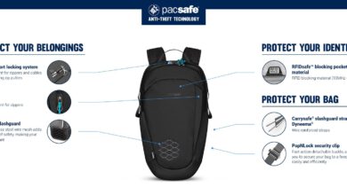 Pacsafe ECO 25L – Duurzame veiligheid voor wie de bergen en de stad verovert