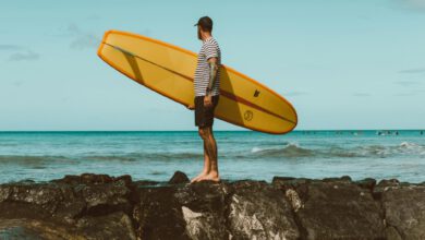 Jess ede surfer beach