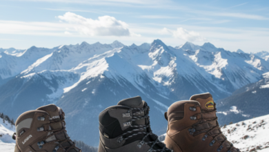 vergelijk drie schoenen